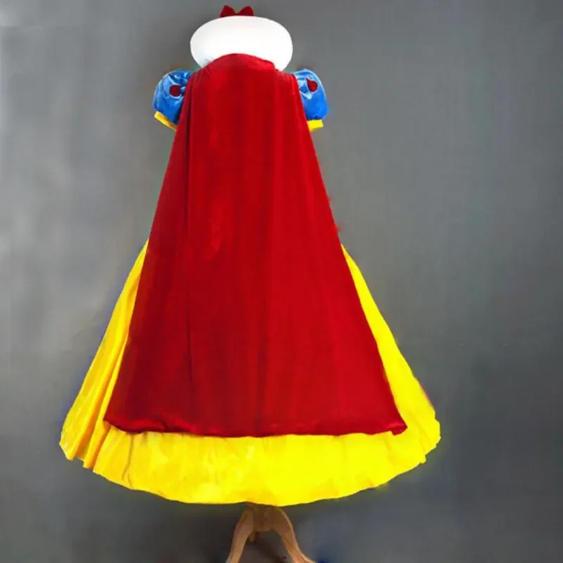 Cartoon Princess Snow White Halloween Party Costume Adult Cosplay Plus Size Dress Girl Princess Dress Women Adult Clothing - Image 6